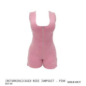 Tordrobes Caged Mini Jumpsuit